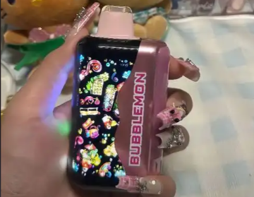 韩国Bubblemon炫彩一次性电子烟时尚上市，引领多彩便携新潮流