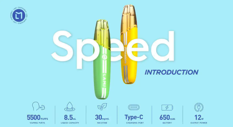 【徕米鸭嘴】徕米SPEED 5500口评测：小火箭造型与草本雾化的新碰撞