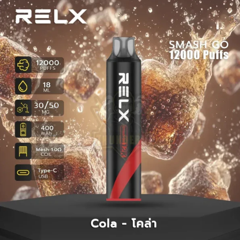 悦刻黑条 RELX SMASH GO 12000：革新设计提升电子烟舒适体验