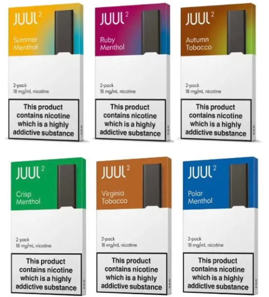 JUUL 2代烟弹 产品介绍：烟油容量升级+防漏油提升约70%