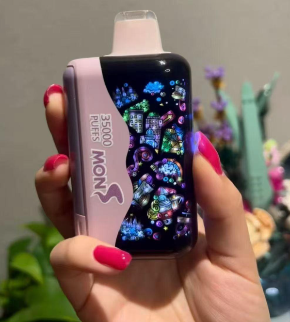 韩版巴博炫彩Bubblemon Graffiti 产品介绍:35000口续航+涂鸦LED灯效+双模式切换