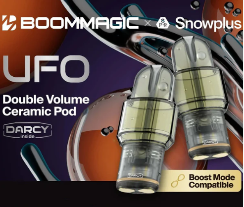 雪加UFO烟弹 产品介绍：5ml大容量+多品牌通配+全维度防漏