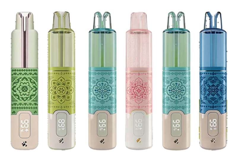 比熊Bearfbar Solo一次性雾化设备 产品介绍：8000口长续航·Mesh网芯·便携合规